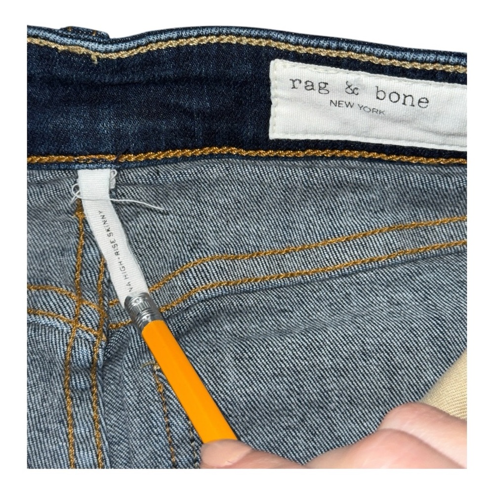 Women’s Rag & Bone “Nina” High Rise Skinny Jeans - 23 - Picture 7 of 12